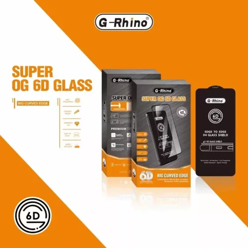 Samsung Galaxy A32 4G/A22 4G/M22 4G G-Rhino 6D kijelzővédő üvegfó-5900217928775 3 kép