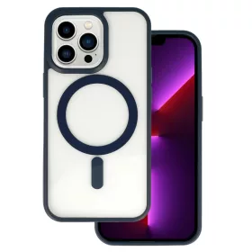 iPhone 14 Plus Idear W18 MagSafe kompatibilis tok tengerészkék-5900217971641 3 kép