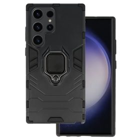 Samsung Galaxy S23 Ultra Ring Armor tok kihajtható támasszal fekete-5900217966302 1 kép