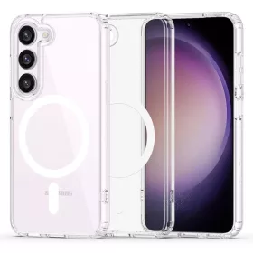   Samsung Galaxy S23 Tech-Protect FlexAir MagSafe kompatibilis áttetsző tok
