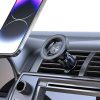 Tech-Protect N53 mágneses autós telefontartó szellőzőrácsra feke-9490713930854 8 kép