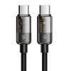 Mcdodo CA-2840 USB-C - USB-C kábel PD 100W 1.2m (fekete)-6921002628402 1 kép