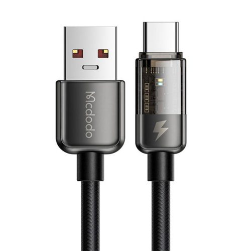 Mcdodo CA-3151 USB-A - USB-C kábel 6A 100W 1.8m (fekete)-6921002631518 1 kép