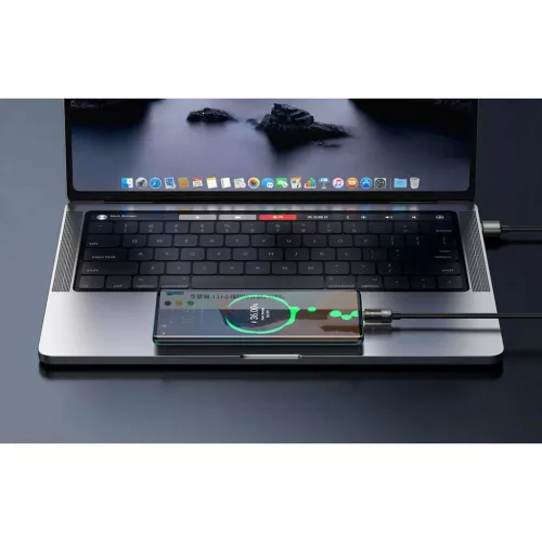 Mcdodo CA-3150 USB-A - USB-C kábel 6A 100W 1.2m (fekete)-6921002631501 3 kép