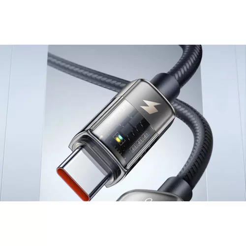 Mcdodo CA-3150 USB-A - USB-C kábel 6A 100W 1.2m (fekete)-6921002631501 7 kép