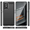 Realme GT Neo 3 Carbon szénszál mintájú TPU tok fekete-9145576267646 2 kép