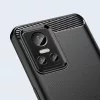 Realme GT Neo 3 Carbon szénszál mintájú TPU tok fekete-9145576267646 5 kép