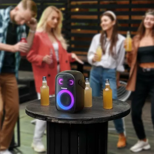 Tronsmart Halo 100 vezeték nélküli Bluetooth hangszóró 60W fekete-6970232014998 3 kép