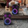 Tronsmart Halo 100 vezeték nélküli Bluetooth hangszóró 60W fekete-6970232014998 10 kép