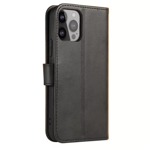Xiaomi Redmi A1 Plus Elegant mágneses bőr fliptok fekete-9145576270875 5 kép