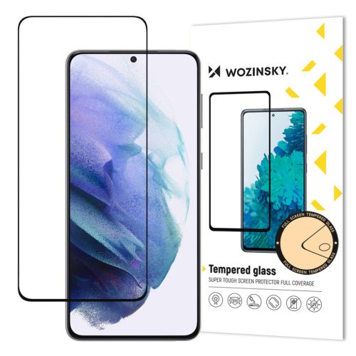 Samsung Galaxy S23 üvegfólia Wozinsky Full Glue 9H fekete kerettel t-9145576268773 13 kép