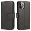 Realme 10 Pro Plus Elegant mágneses bőr fliptok fekete-9145576270356 8 kép
