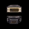 Akyga adapter AK-AD-41 DVI-M 24+1 / HDMI-F-5901720133410 2 kép