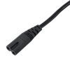 Akyga 'Eight' power kábel 0.5m AK-RD-04A CCA CEE 7/16 / IEC C7-5901720135414 1 kép