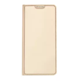 Samsung Galaxy A34 5G Dux Ducis Skin Pro Öko Bőr fliptok arany-6934913030202 1 kép