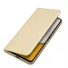 Samsung Galaxy A34 5G Dux Ducis Skin Pro Öko Bőr fliptok arany-6934913030202 3 kép