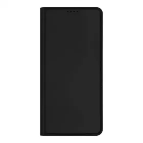 Realme 10 Pro Dux Ducis Skin Pro Öko Bőr fliptok fekete-6934913030042 1 kép