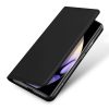 Realme 10 Pro Dux Ducis Skin Pro Öko Bőr fliptok fekete-6934913030042 2 kép