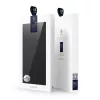 Realme 10 Pro Plus Dux Ducis Skin Pro Öko Bőr fliptok fekete-6934913030066 8 kép