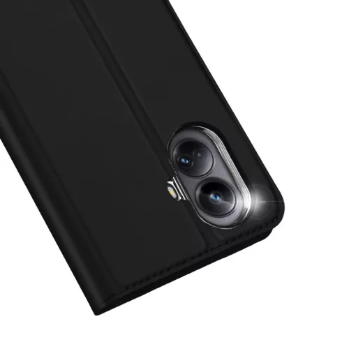 Realme 10 Pro Plus Dux Ducis Skin Pro Öko Bőr fliptok fekete-6934913030066 10 kép