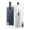 Realme 10 Pro Plus Dux Ducis Skin Pro Öko Bőr fliptok kék-6934913030073 3 kép