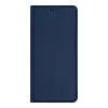 Realme 10 Pro Plus Dux Ducis Skin Pro Öko Bőr fliptok kék-6934913030073 7 kép