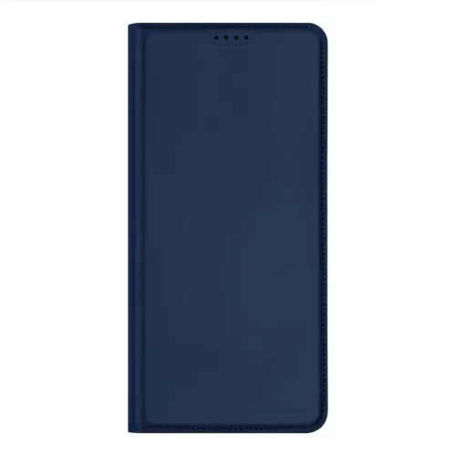 Realme 10 Pro Plus Dux Ducis Skin Pro Öko Bőr fliptok kék-6934913030073 7 kép