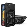 Xiaomi Redmi A1 Plus Hybrid Armor Camshield tok fekete-9145576272923 2 kép