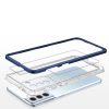 Samsung Galaxy S23 Plus Clear 3 az 1-ben szilikon tok kerettel kék-9145576272695 1 kép