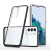 Samsung Galaxy S23 Plus Clear 3 az 1-ben szilikon tok kerettel fekete-9145576272701 4 kép