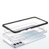 Samsung Galaxy S23 Plus Clear 3 az 1-ben szilikon tok kerettel fekete-9145576272701 2 kép