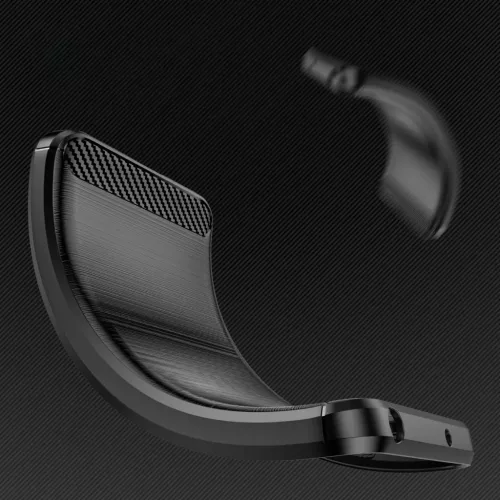 Xiaomi 13 Pro Carbon szénszál mintájú TPU tok fekete-9145576271797 4 kép
