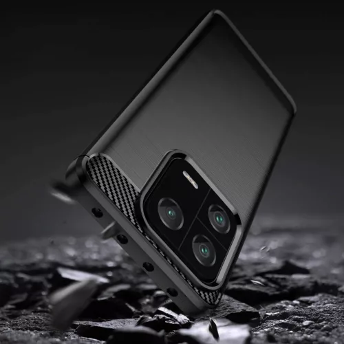 Xiaomi 13 Pro Carbon szénszál mintájú TPU tok fekete-9145576271797 8 kép