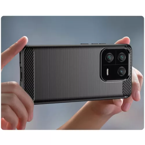 Xiaomi 13 Pro Carbon szénszál mintájú TPU tok fekete-9145576271797 10 kép