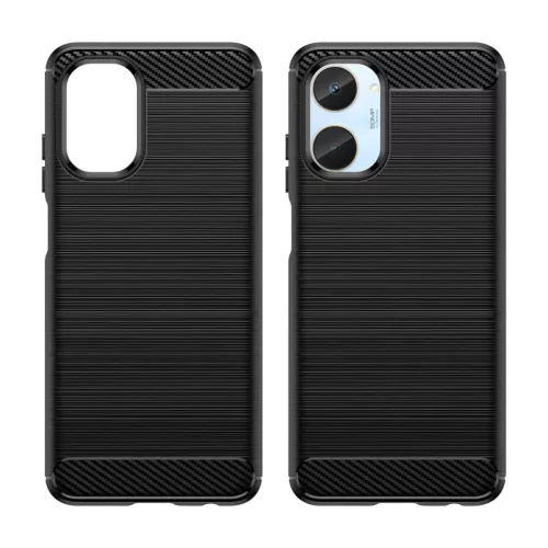 Realme 10 Carbon szénszál mintájú TPU tok fekete-9145576271759 9 kép