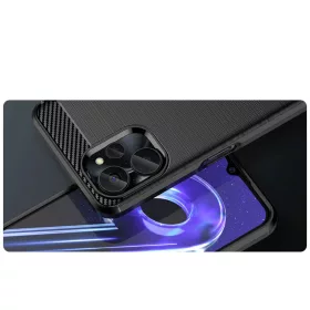 Realme 10 5G/Realme 9i 5G Carbon szénszál mintájú TPU tok fekete-9145576271872 1 kép