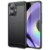 Realme 10 Pro Carbon szénszál mintájú TPU tok fekete-9145576271865 2 kép