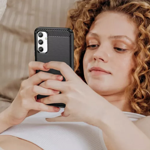 Realme 10 Pro Carbon szénszál mintájú TPU tok fekete-9145576271865 4 kép