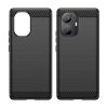 Realme 10 Pro Plus Carbon szénszál mintájú TPU tok fekete-9145576271858 8 kép