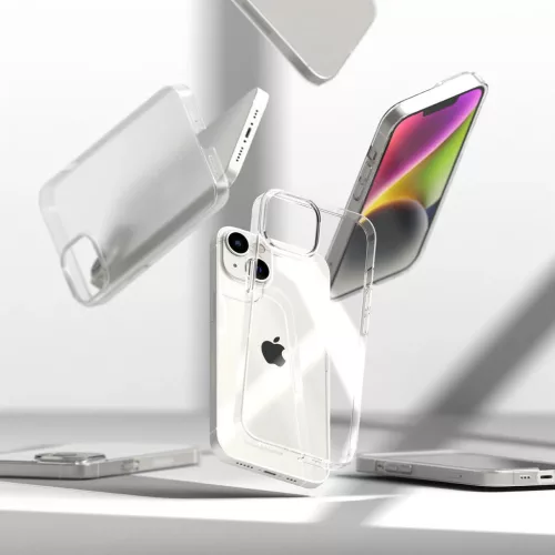 iPhone 14 Plus Ringke Slim Ultravékony PC tok matt átlátszó-8809881265728 1 kép