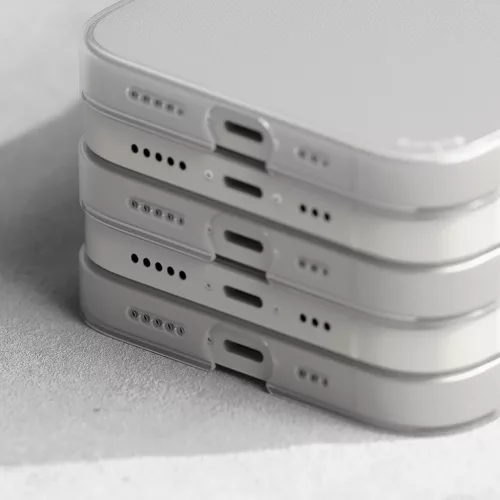 iPhone 14 Plus Ringke Slim Ultravékony PC tok matt átlátszó-8809881265728 9 kép