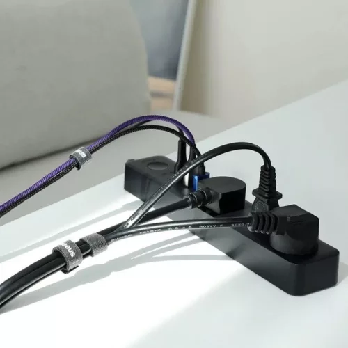 Baseus tépőzáras kábelrendező 3 m fekete-6953156293526 7 kép