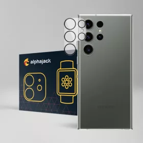   Samsung Galaxy S23 Ultra kamera lencse védő üvegfólia Alphajack 1db