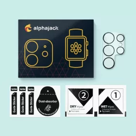 Samsung Galaxy S23 Ultra kamera lencse védő üvegfólia Alphajack 1d- 1 kép