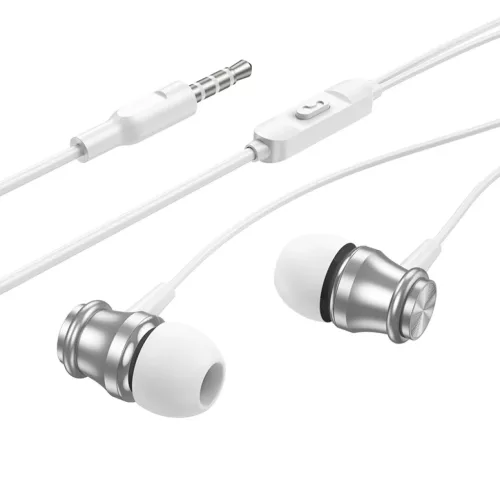 Borofone BM75 Platinum Metal fülhallgató ezüst-6974443388251 3 kép
