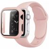 Apple Watch Ultra 49mm szilikon óraszíj és tok rózsaszín homok- 1 kép