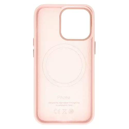 iPhone 13 Pro MagSafe Leather bőr telefontok világos rózsaszín-5900217969372 7 kép