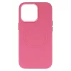 iPhone 14 Pro MagSafe Leather bőr tok rózsaszín-5900217969488 3 kép
