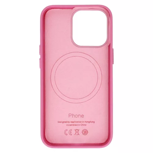iPhone 14 Pro MagSafe Leather bőr tok rózsaszín-5900217969488 4 kép