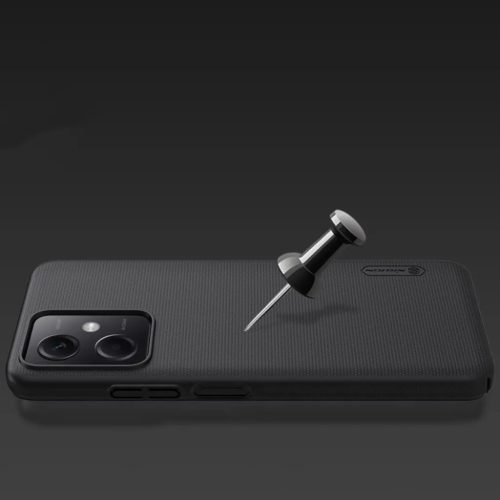 Xiaomi Redmi Note 12 5G/Poco X5 5G Nillkin Frosted Shield tok fekete